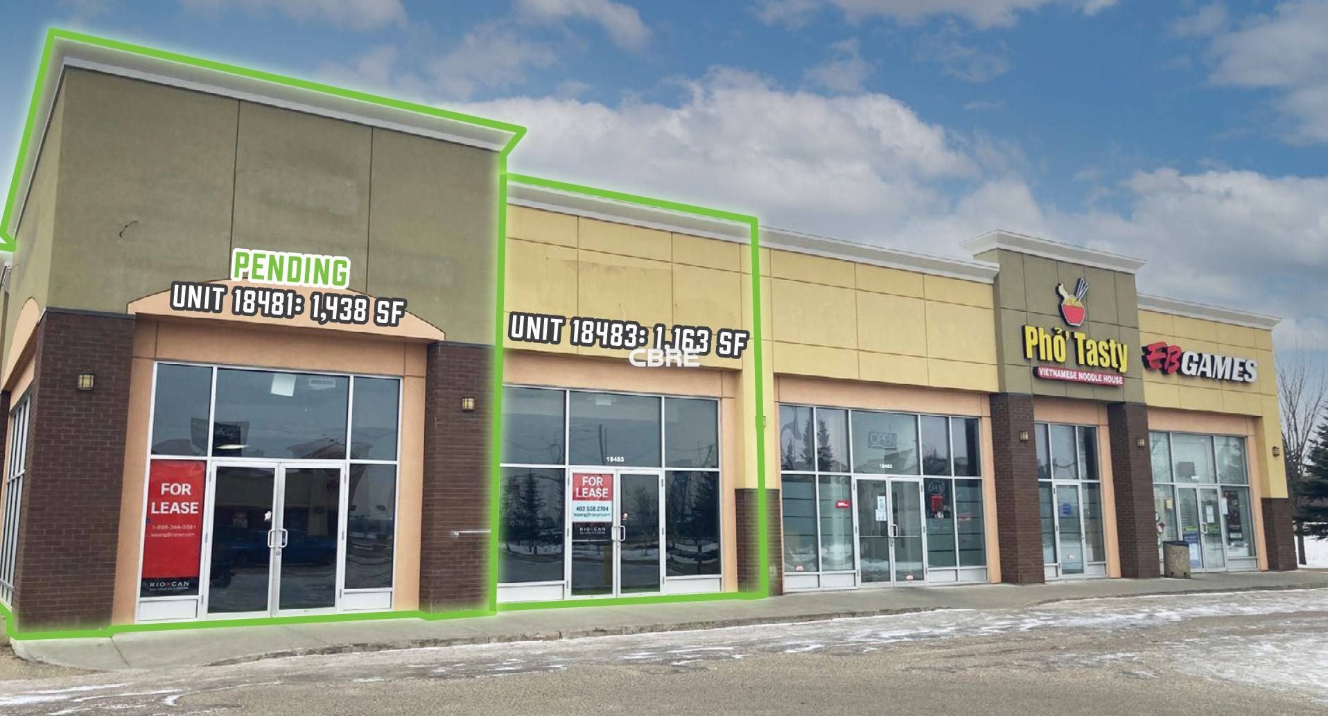 Unit1848315047 Stony Plain Road, Edmonton, AB Retail Space Spacie