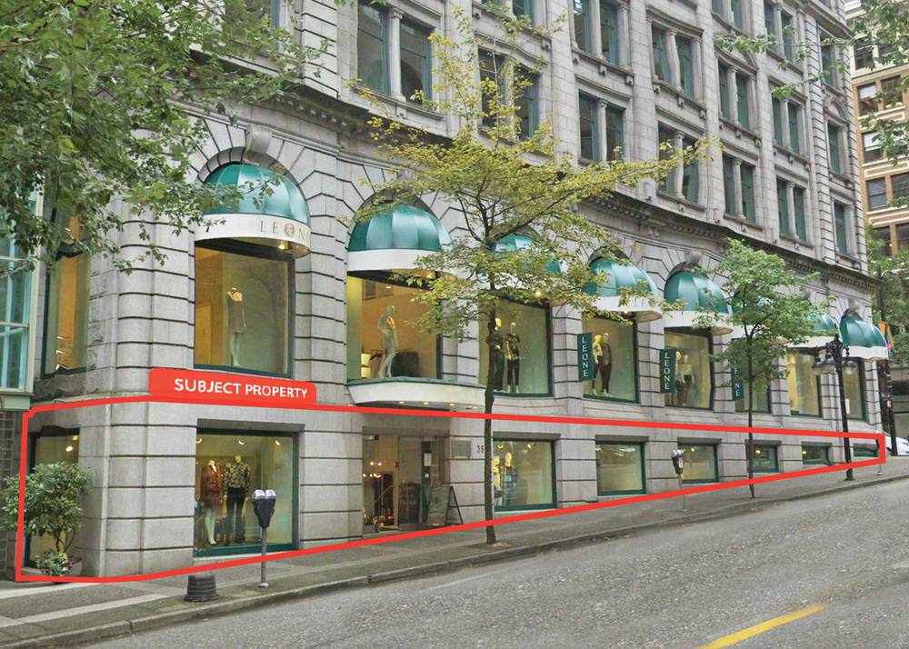 For Lease757 West Hastings Street, Vancouver, BC Retail Space Spacie